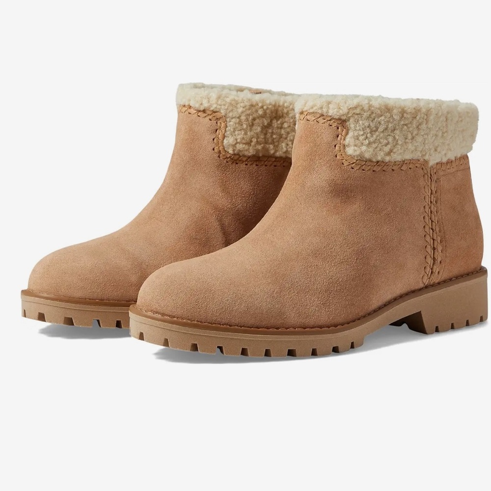 Jack Rogers size 7.5 
Sophie Fleece Bootie (Women) EUC